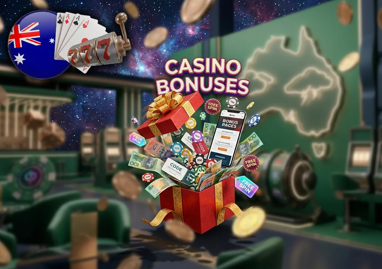 Welcome bonus offers, wagering requirements, and promo codes.